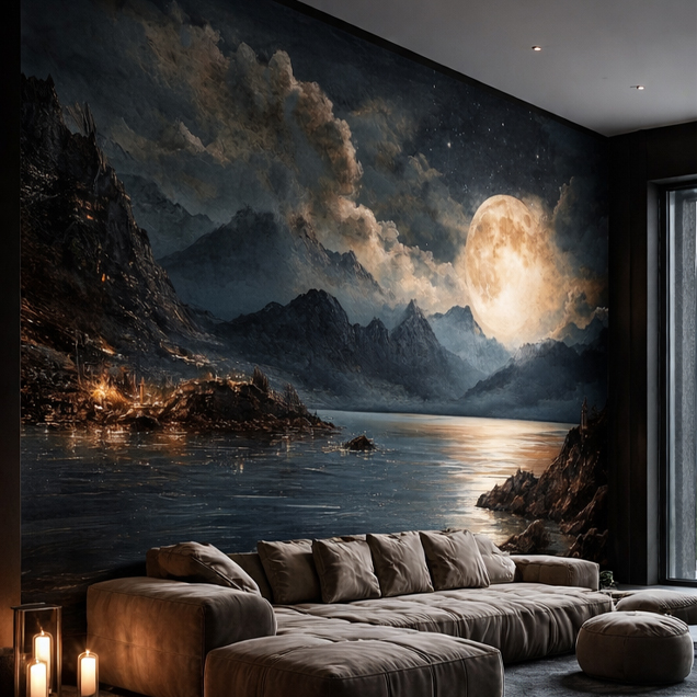 Lunar Horizon Mural image